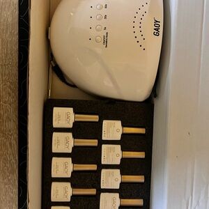 GAOY Gel Nail Polish Set with UV Lamp